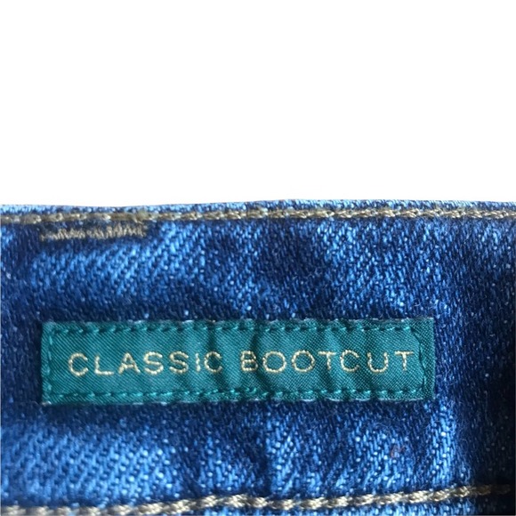 LRL LAUREN JEANS CO Ralph Lauren Classic Bootcut Dark Denim Jeans, 37 X 30 - Picture 7 of 9